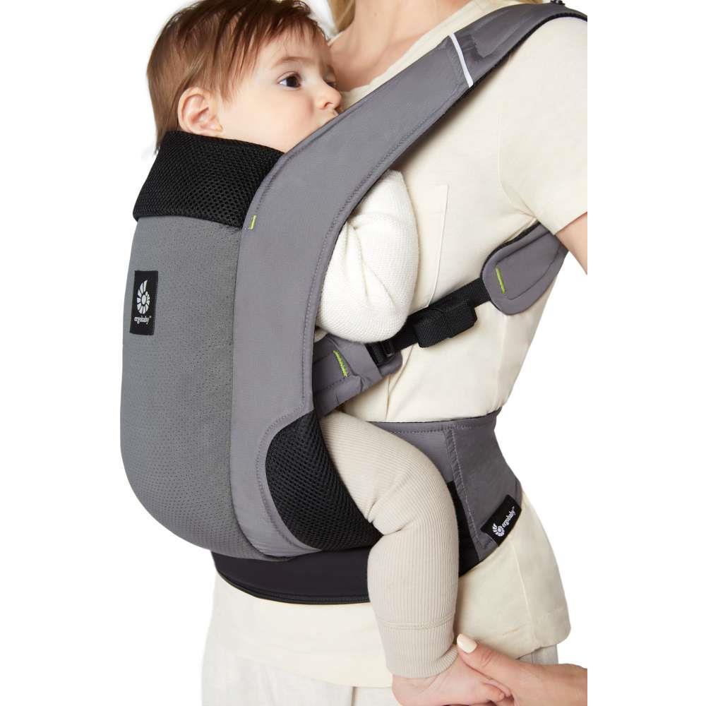 Marsúpio/Porta-Bebés Ergobaby Away Graphite Grey - Image 7