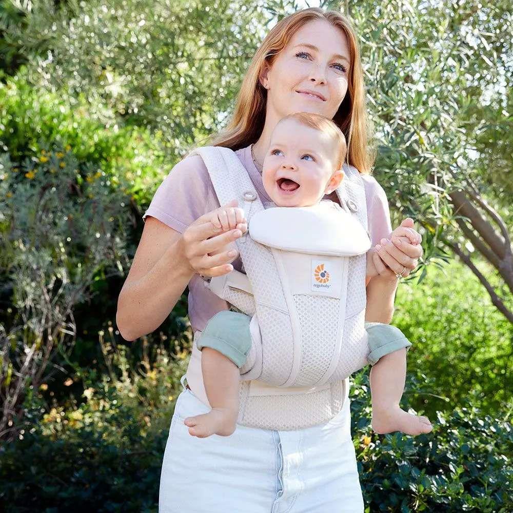 Marsúpio/Porta-Bebés Ergobaby Omni Breeze Natural Bege - Image 4