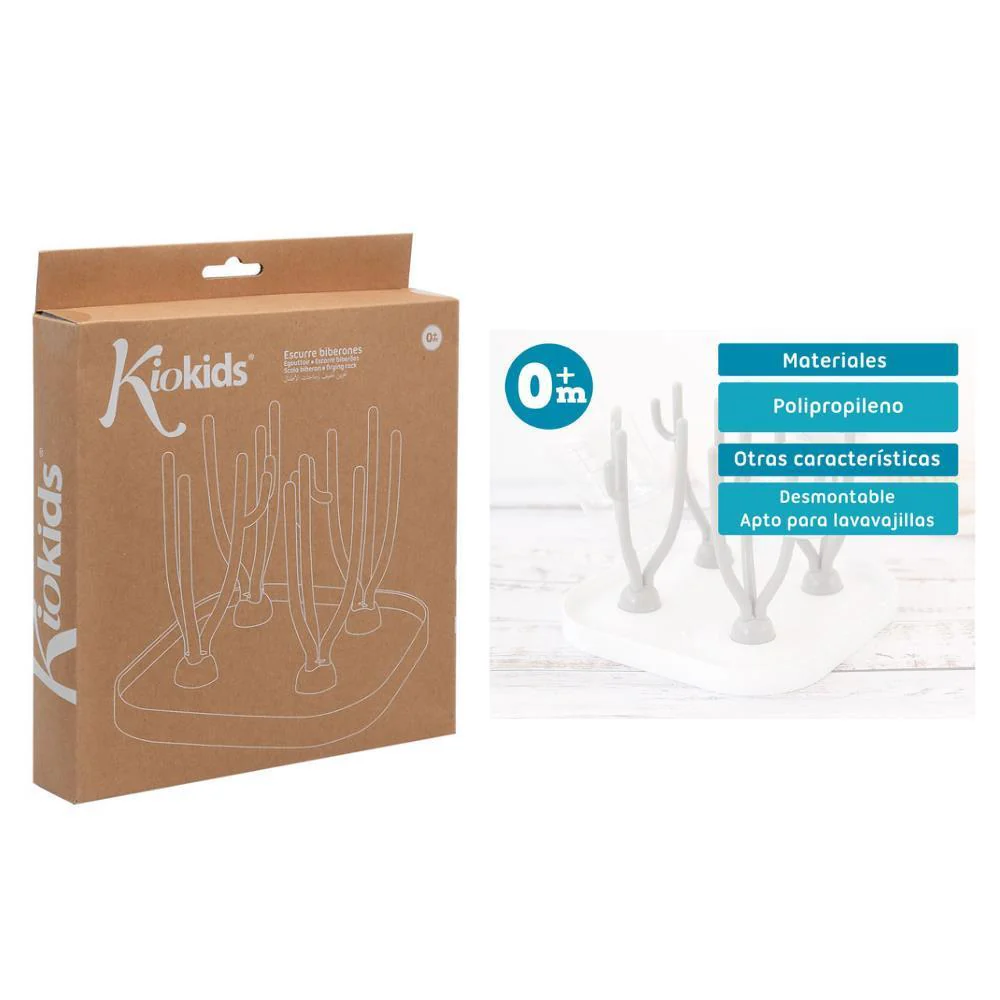 Escorredor de Biberões KioKids Cinza - Image 3