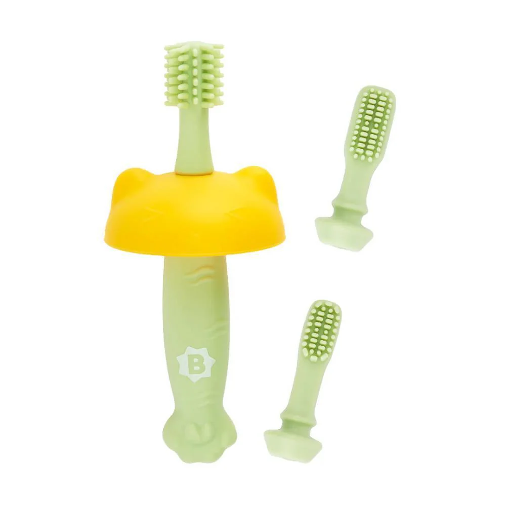Escova de Dentes de Aprendizagem em Silicone