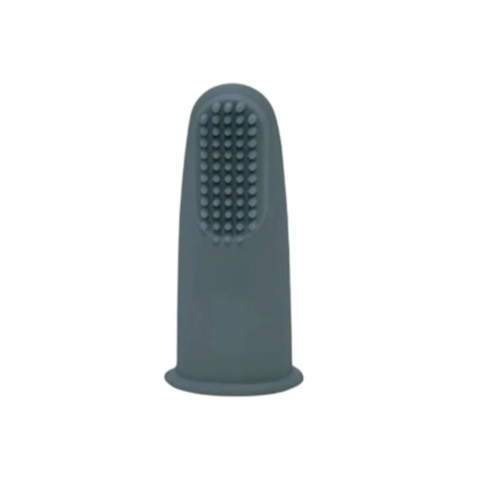 Escova de Dentes de Dedo em Silicone com Estojo Sage - Image 2