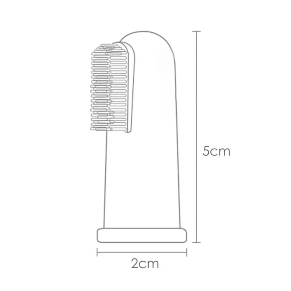 Escova de Dentes de Dedo em Silicone com Estojo Sage - Image 3
