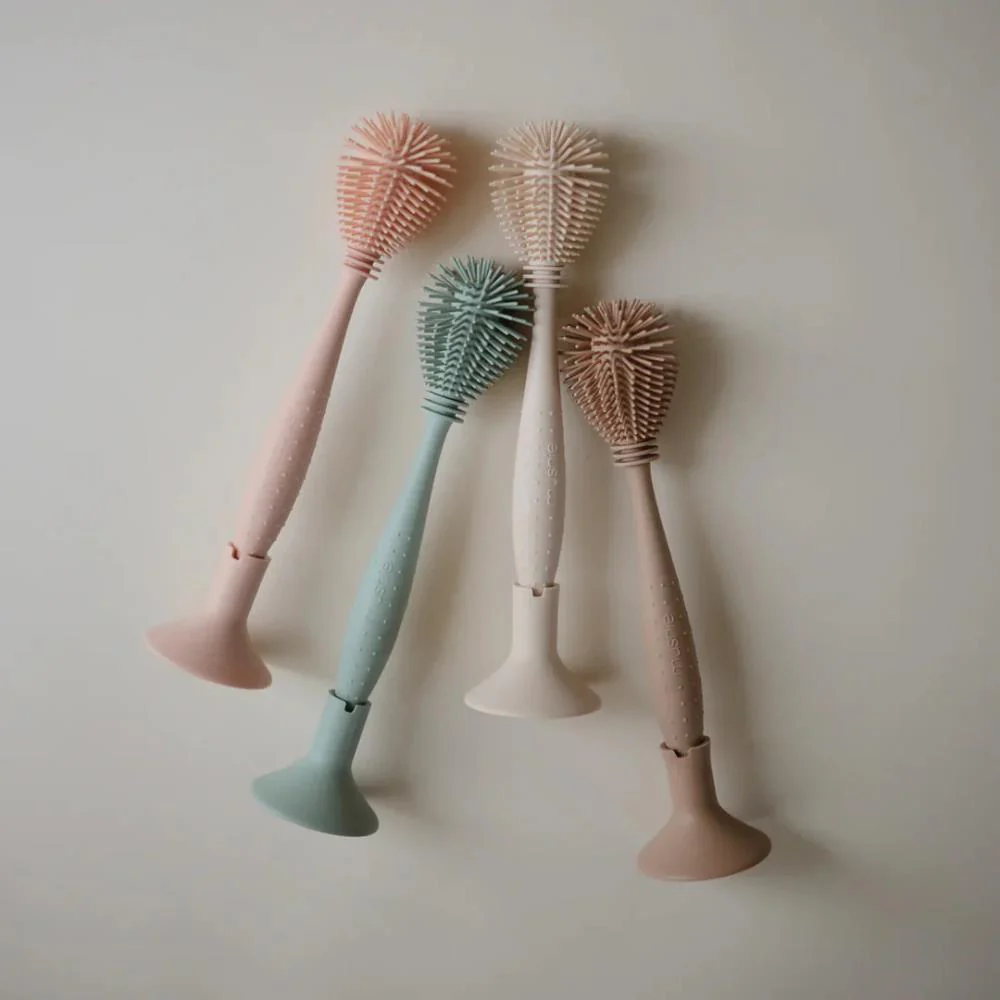 Escovilhão de Biberão em Silicone Blush - Image 3