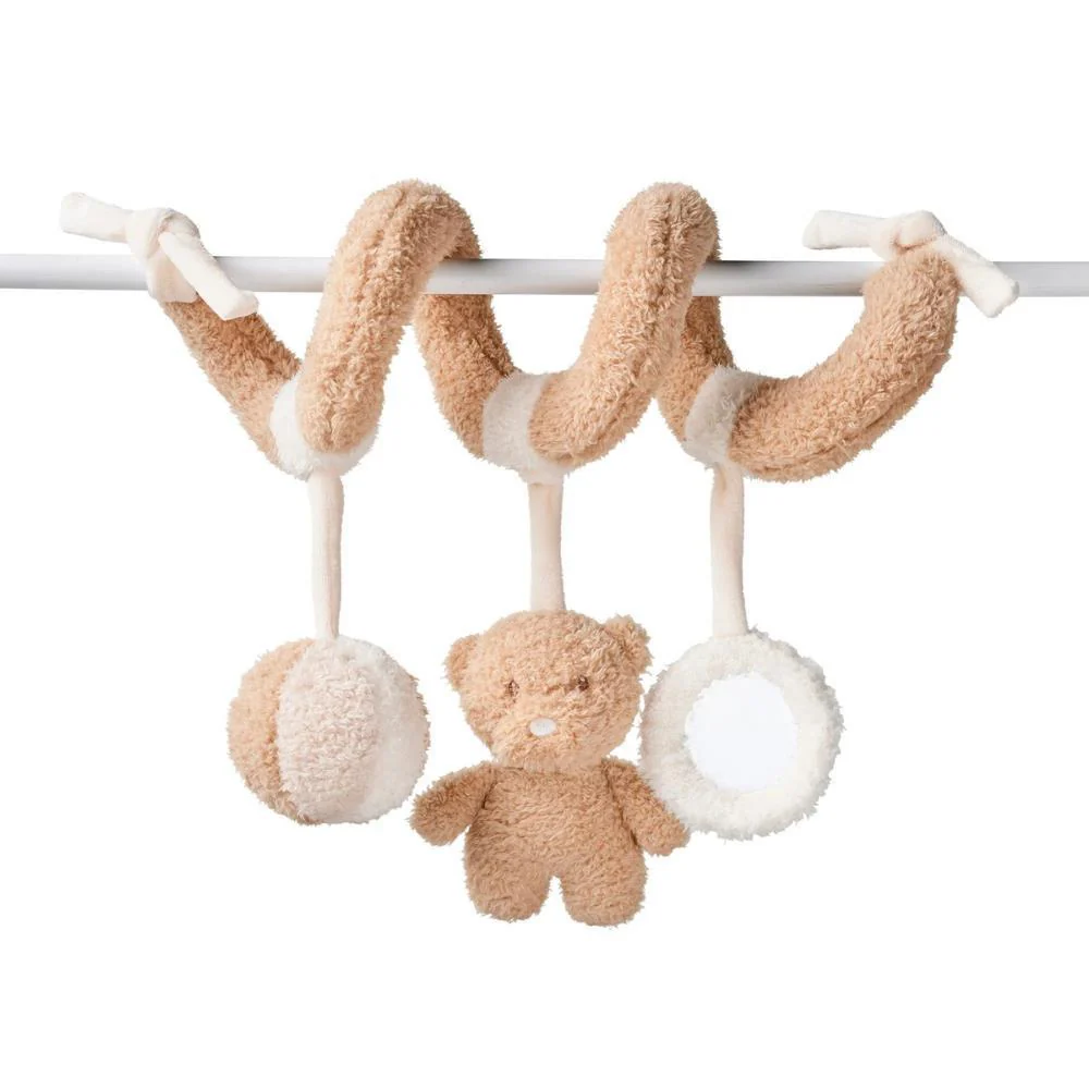 Espiral de Atividades Nattou Teddy Ecru Caramel