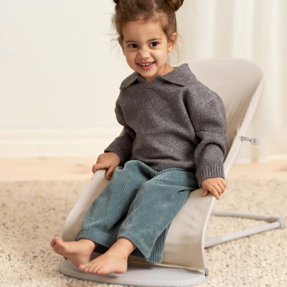 Espreguiçadeira BabyBjörn Balance Soft Tri-Fabric Light Beige - Image 11