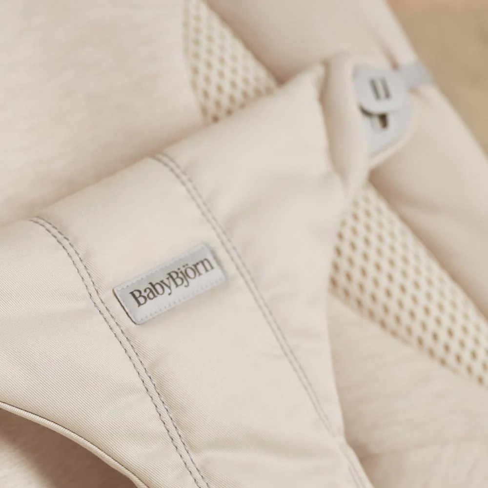 Espreguiçadeira BabyBjörn Balance Soft Tri-Fabric Light Beige - Image 2