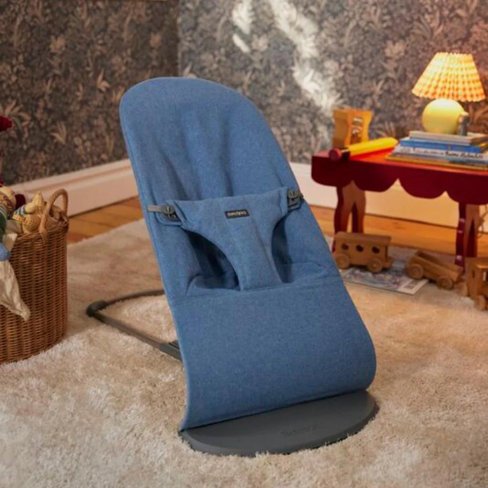Espreguiçadeira BabyBjörn Bliss Melange Blue - Image 7