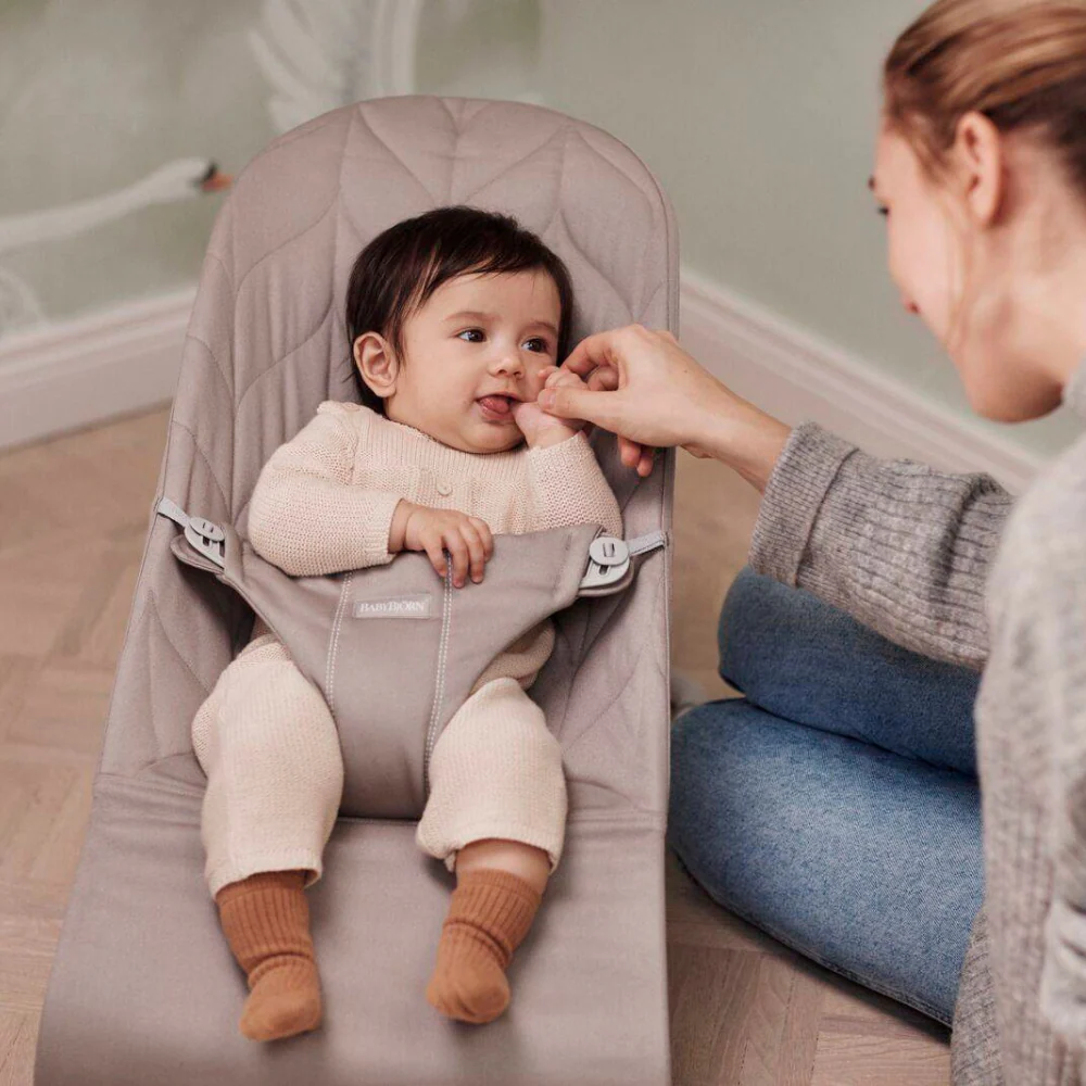 Espreguiçadeira BabyBjörn Bliss Petal Sand Grey - Image 13