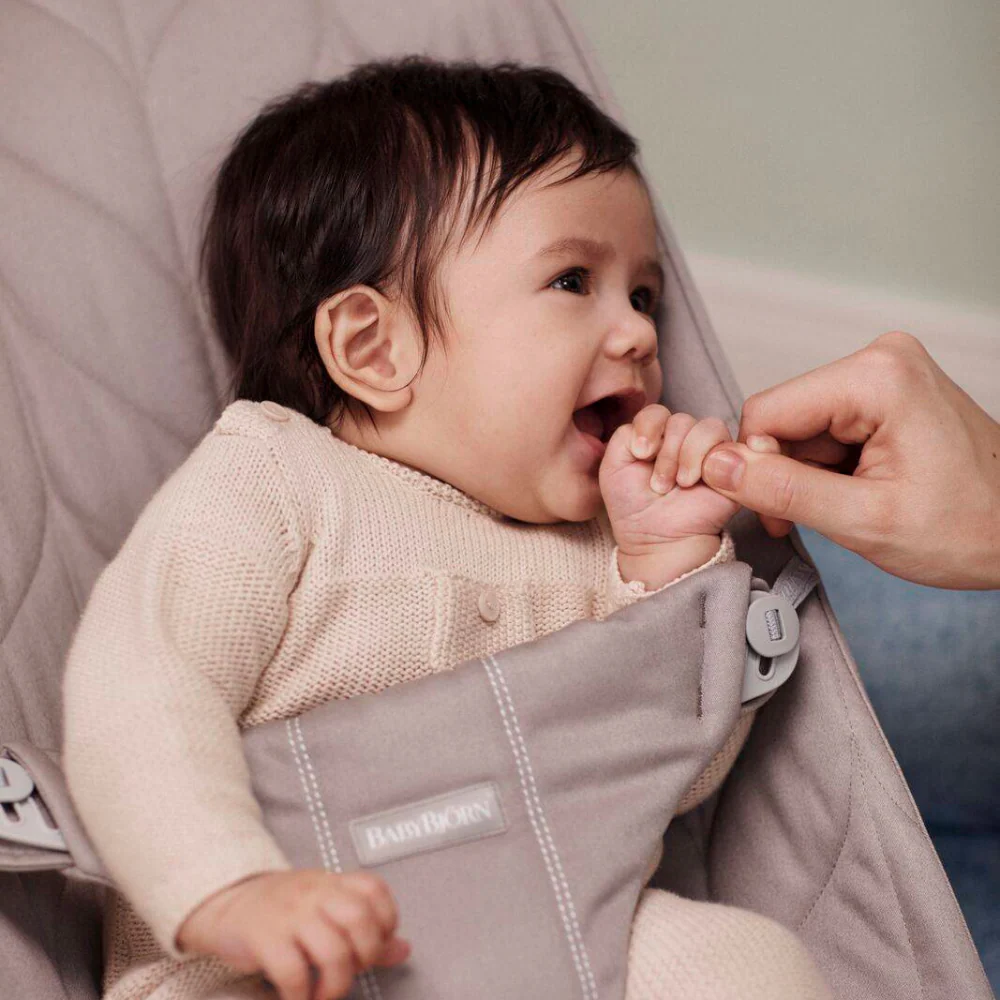 Espreguiçadeira BabyBjörn Bliss Petal Sand Grey - Image 16