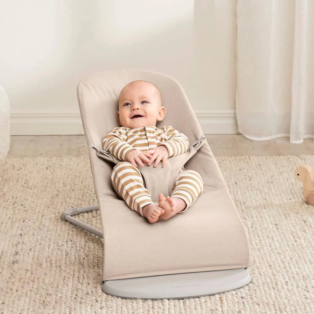Espreguiçadeira BabyBjörn Bliss Melange Light Beige - Image 8