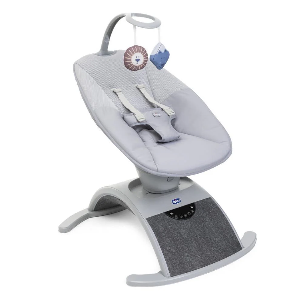 Espreguiçadeira Elétrica Chicco Comfy Wave Silver Spring