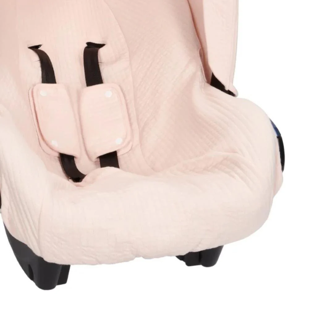 Forra Little Dutch para Cadeira Auto do Grupo 0+ Pure Soft Pink - Image 2