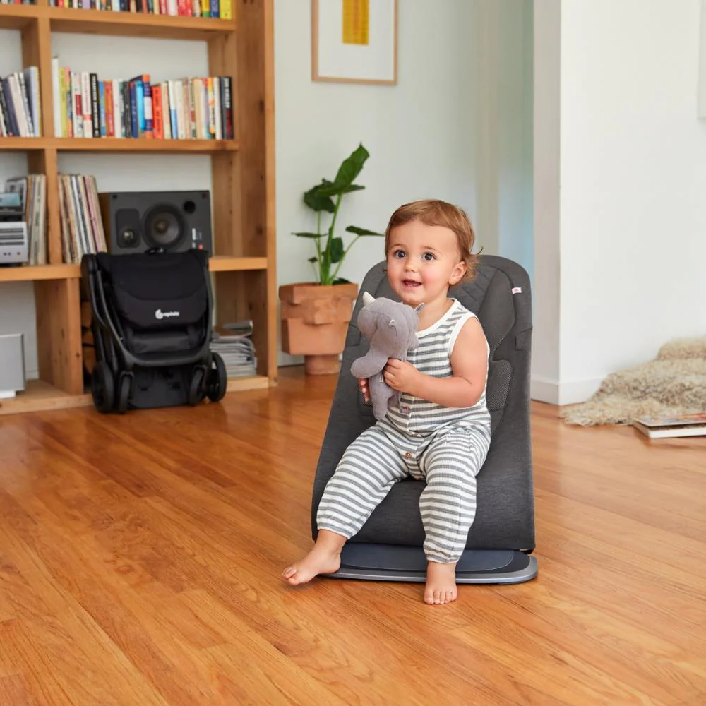 Forra para Espreguiçadeira Ergobaby Evolve Charcoal Grey - Image 13