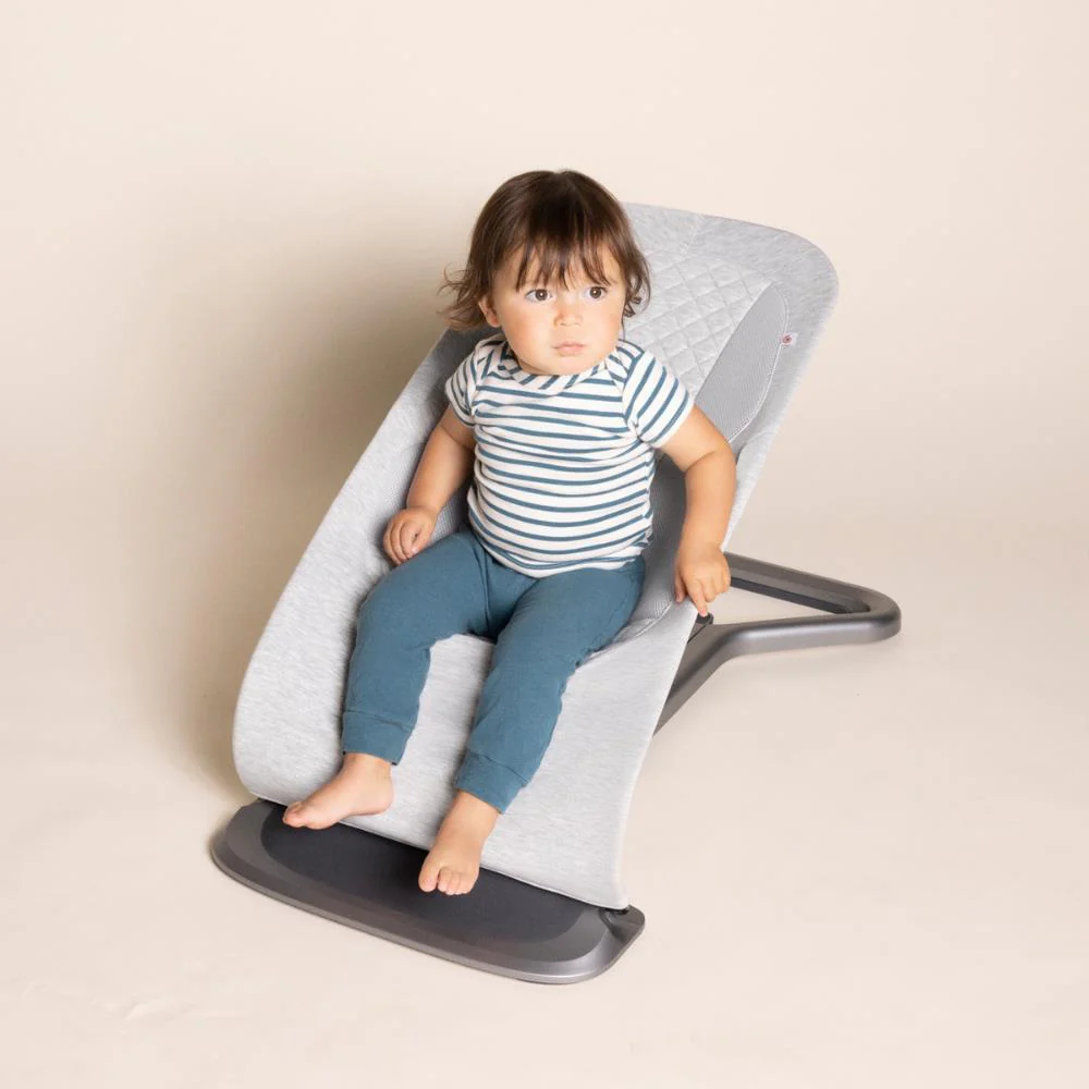 Forra para Espreguiçadeira Ergobaby Evolve Light Grey - Image 8