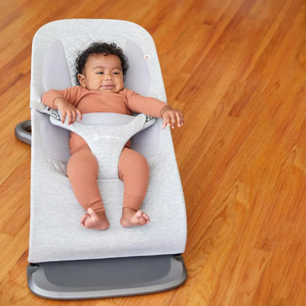 Forra para Espreguiçadeira Ergobaby Evolve Light Grey - Image 9