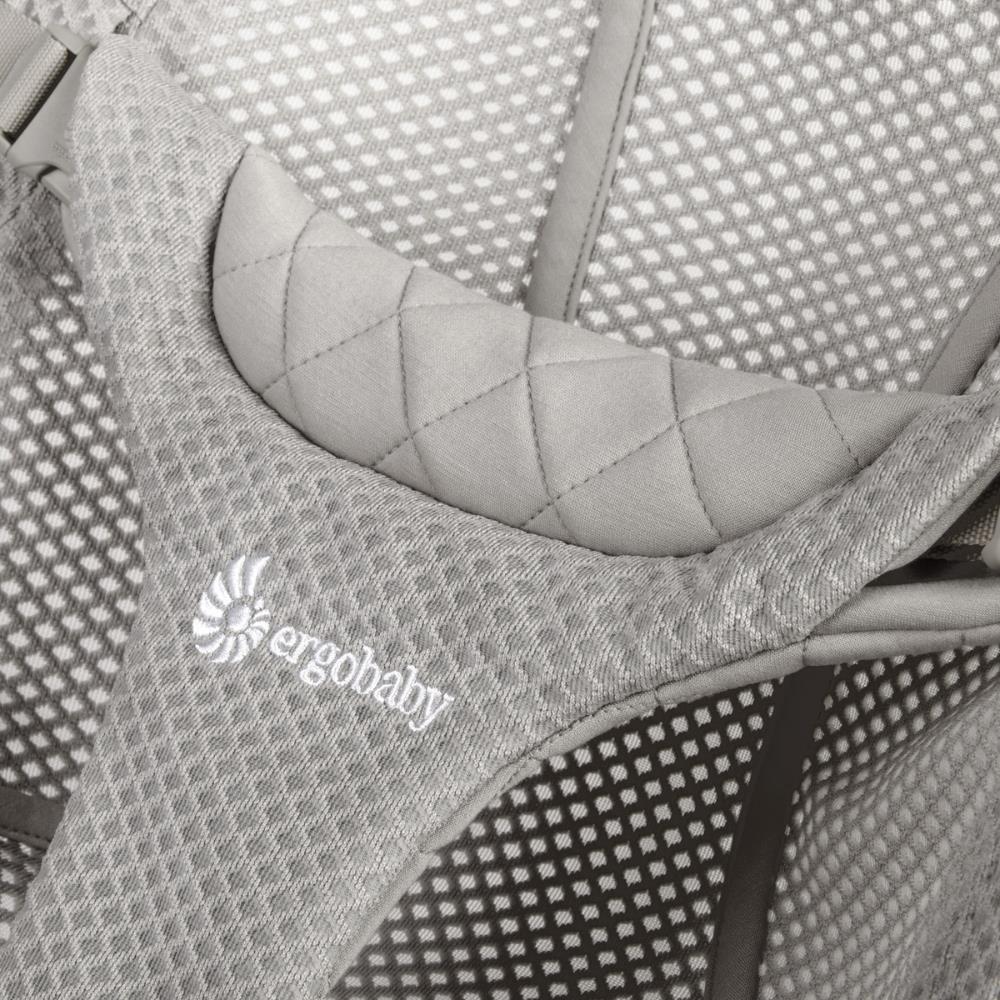 Forra para Espreguiçadeira Ergobaby Evolve Mesh Light Grey - Image 3