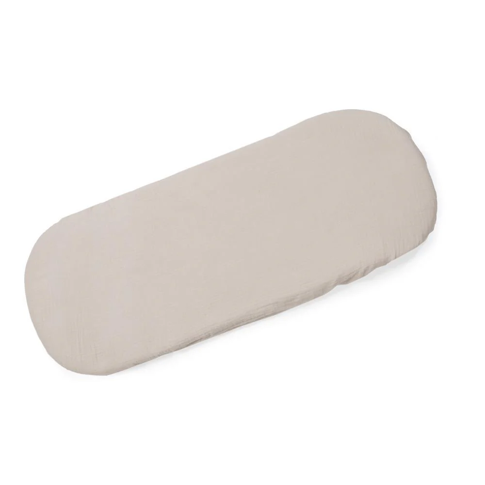 Forra/Protetor com Elástico e Lençol para Alcofa Walking Mum Sintra Bege - Image 3