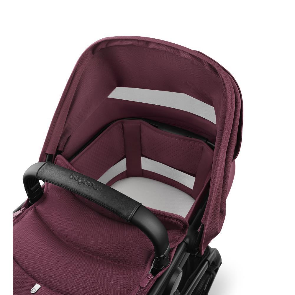 Carrinho Bugaboo Fox 5 Renew Completo Black/Dark Cherry - Image 10