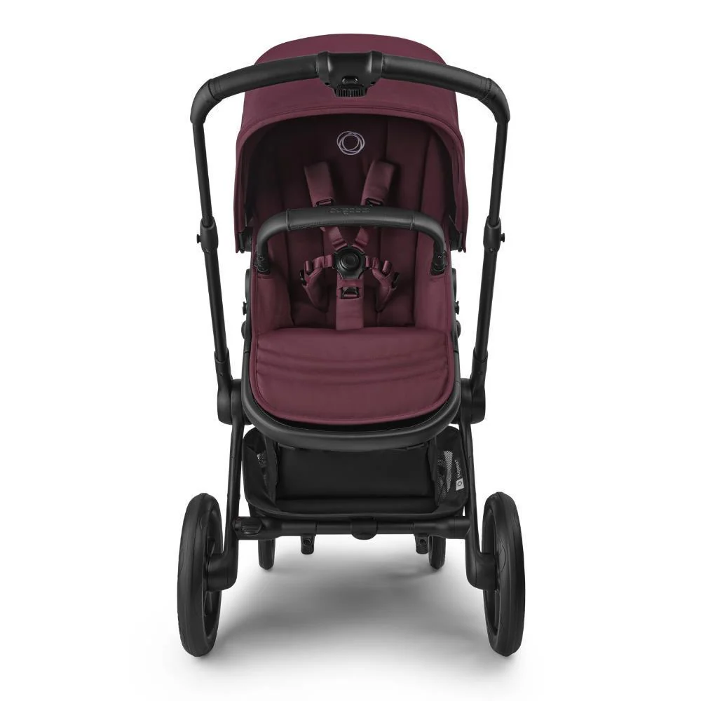 Carrinho Bugaboo Fox 5 Renew Completo Black/Dark Cherry - Image 4