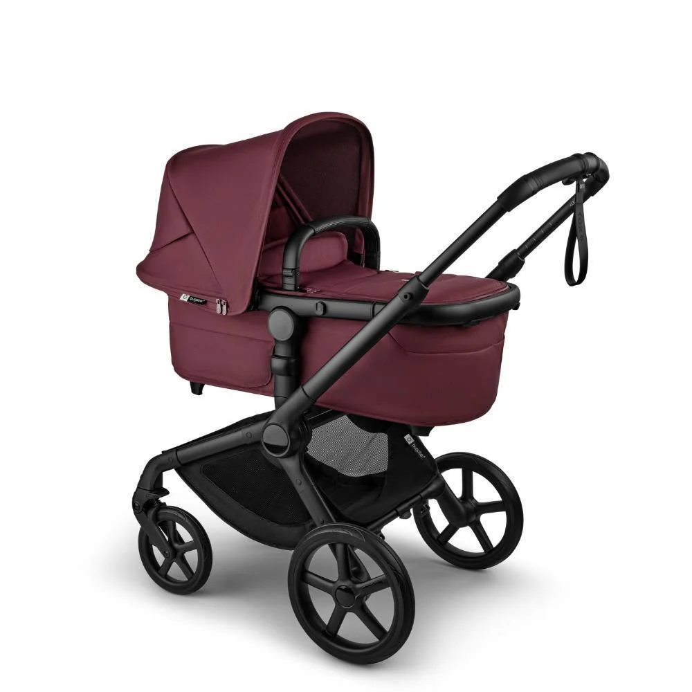 Carrinho Bugaboo Fox 5 Renew Completo Black/Dark Cherry - Image 8