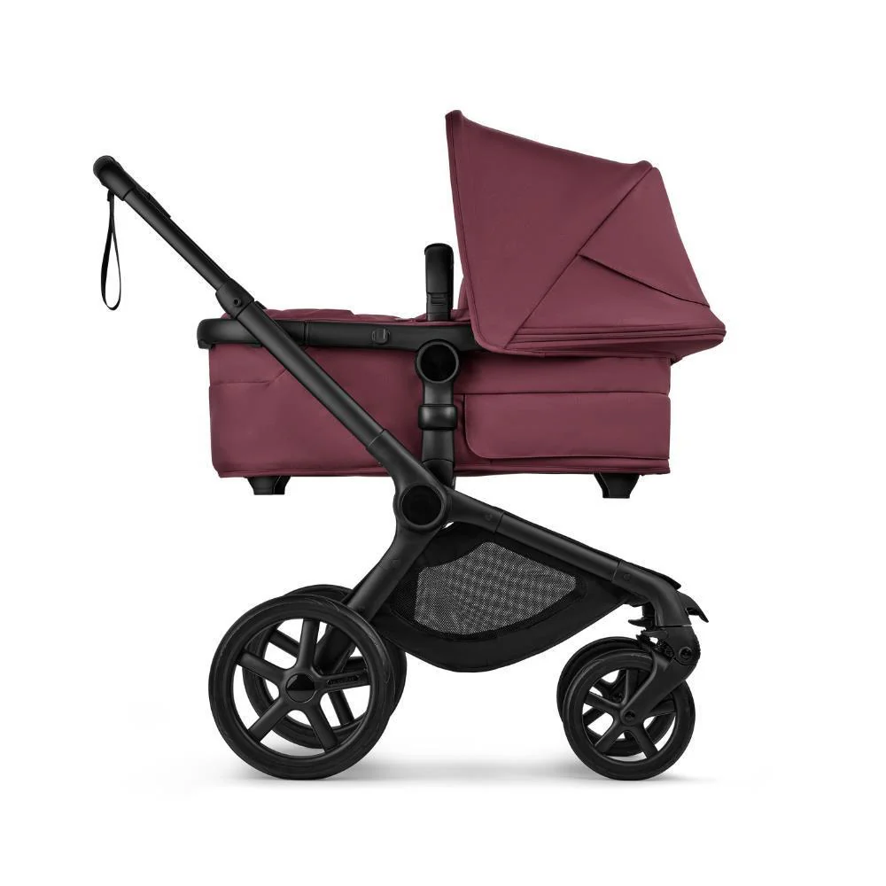 Carrinho Bugaboo Fox 5 Renew Completo Black/Dark Cherry - Image 9