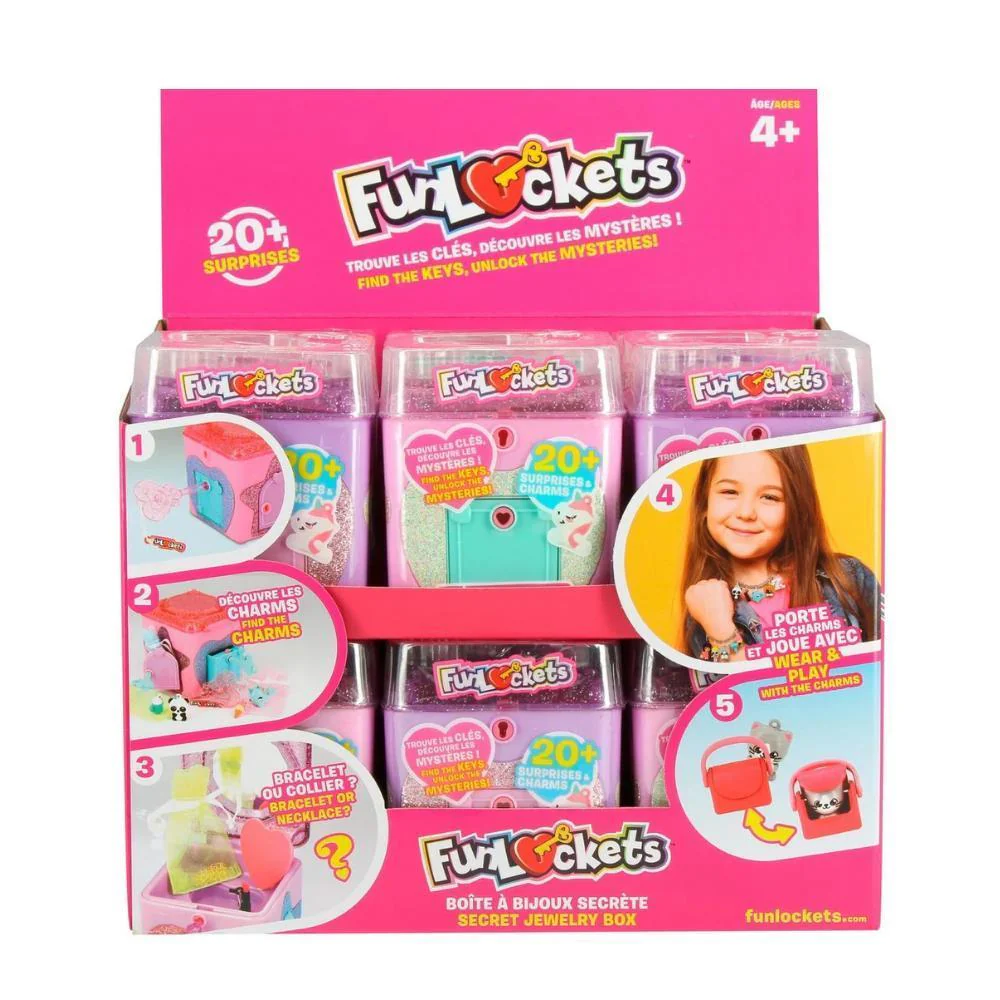 Caixa de Jóias Secreta com Surpresas Fun Lockets - Image 7