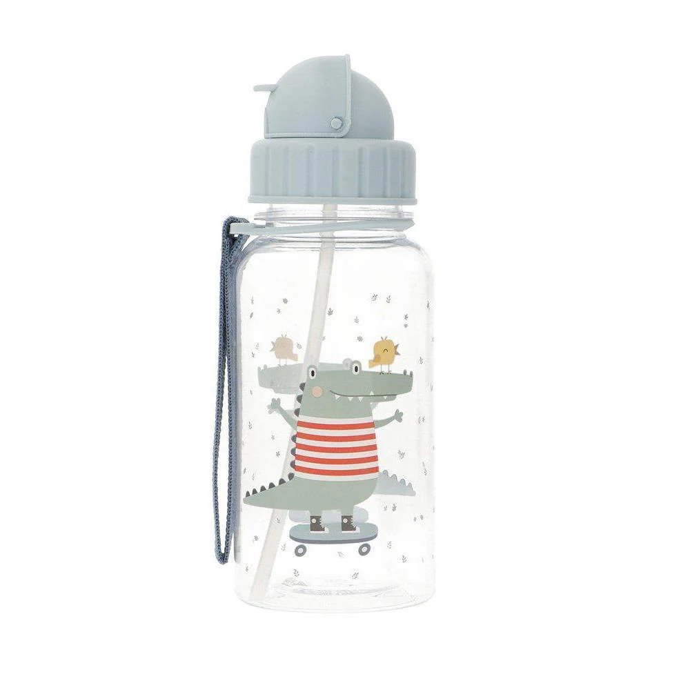 Garrafa com Palhinha Tutete Croc 500ml