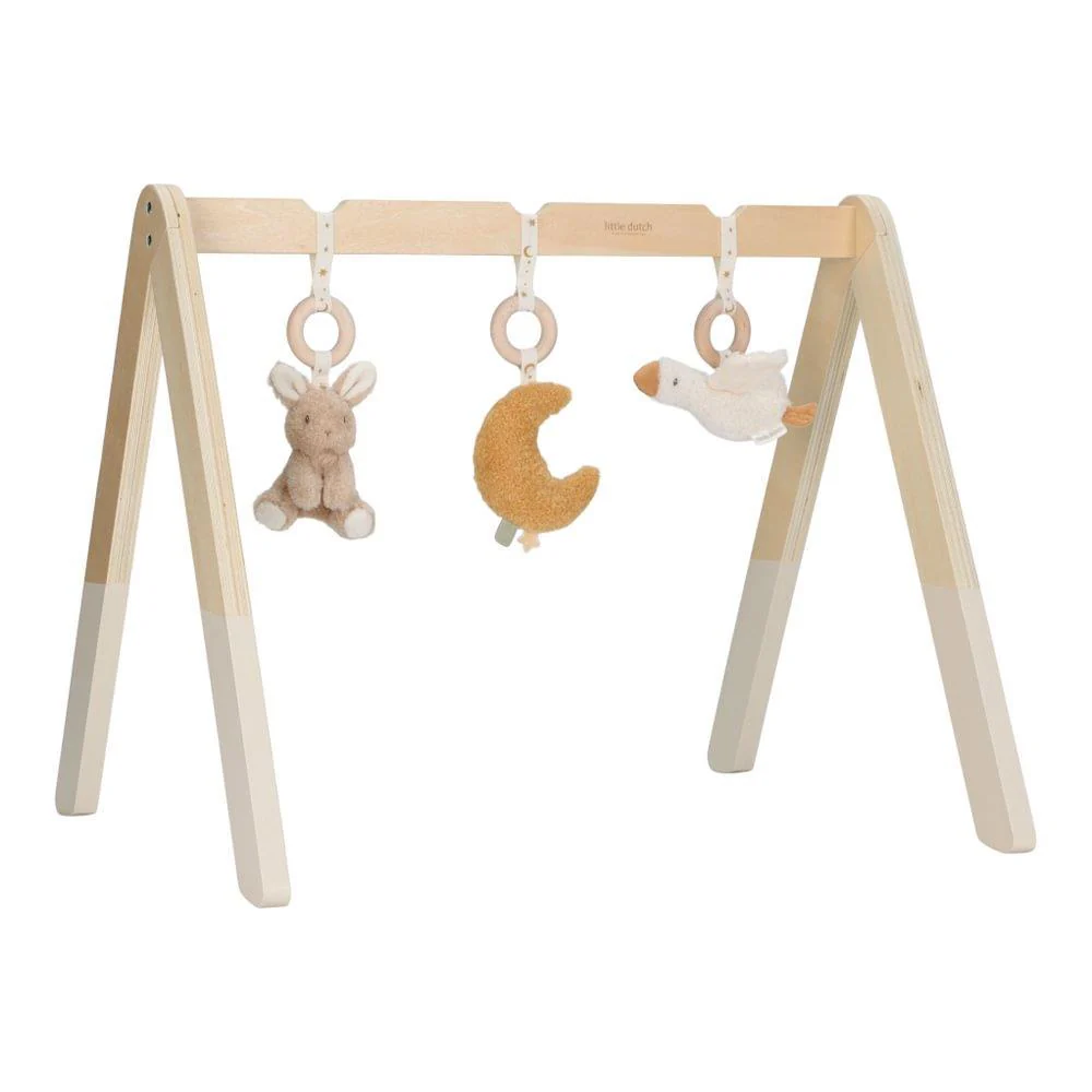 Ginásio de Atividades em Madeira Little Dutch Newborn Naturals