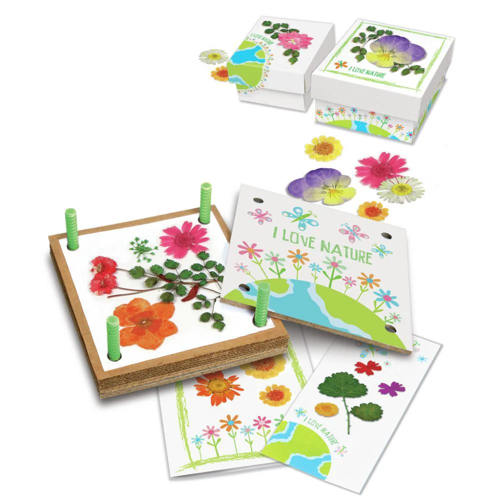 Arte com Flores Prensadas Green Creativity