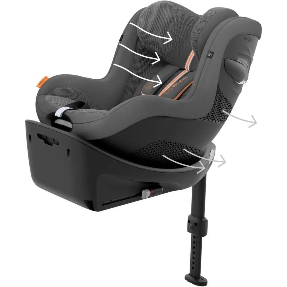 Cybex Sirona G i-Size Plus Lava Grey 61-105 cm (Coleção 2024) - Image 8