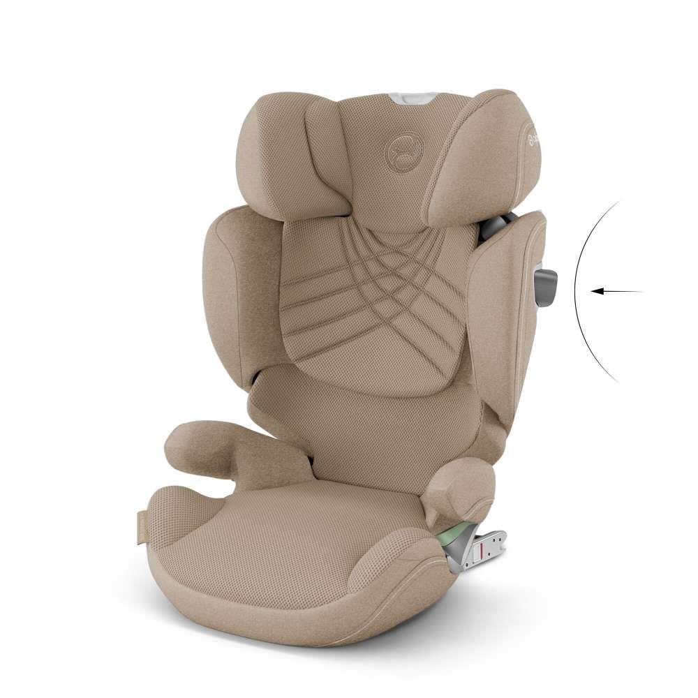 Cybex Platinum Solution T i-Fix Plus Cozy Beige 100-150 cm - Image 2