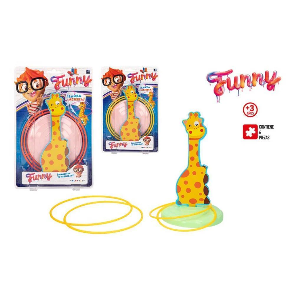 Jogo de Lançar Argolas na Girafa Funny - Image 2
