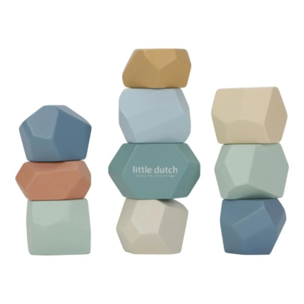10 Pedras de Empilhar Little Dutch Forest Friends