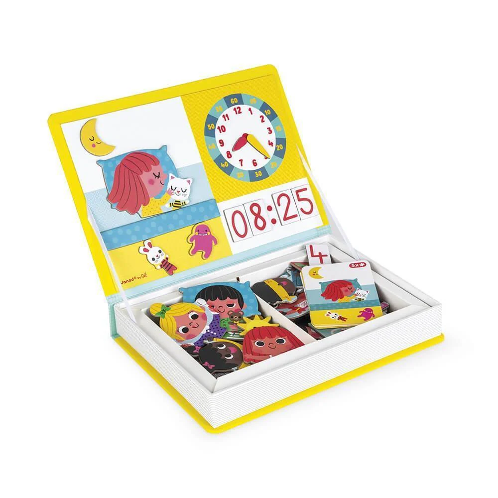 Jogo Janod MagnetiBook Aprende as Horas - Image 3