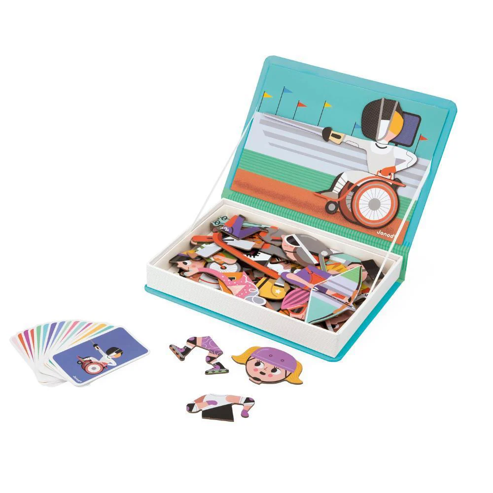 Jogo Janod MagnetiBook Desportos - Image 2