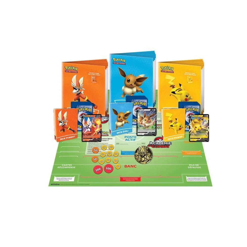 Jogo Pokémon Battle Academy com 180 Cartas (em Francês) - Image 2