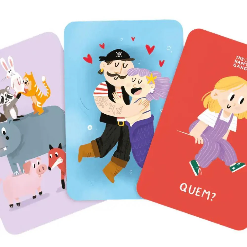 Jogo The Happy Gang Telefone Estragado 75 Cartas - Image 2