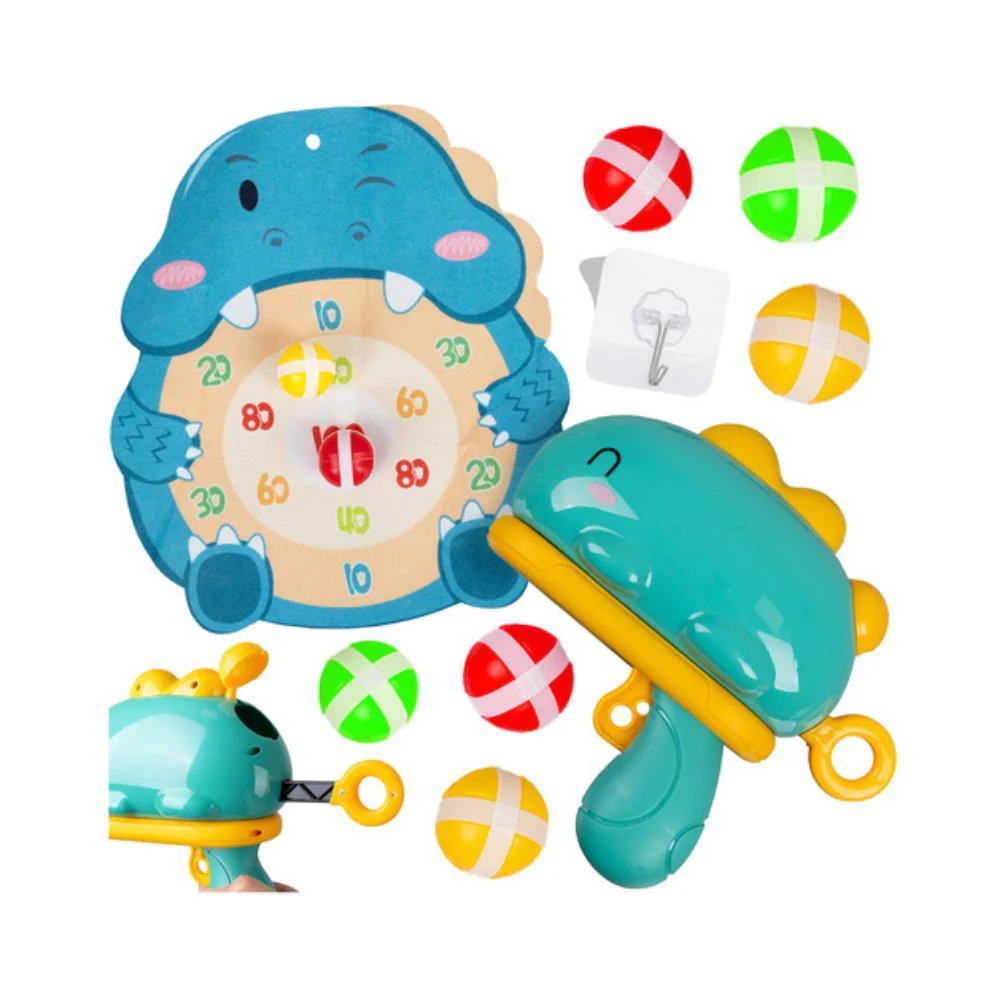 Jogo Tiro ao Alvo Pistola de Bolas Dinossauro - Image 2