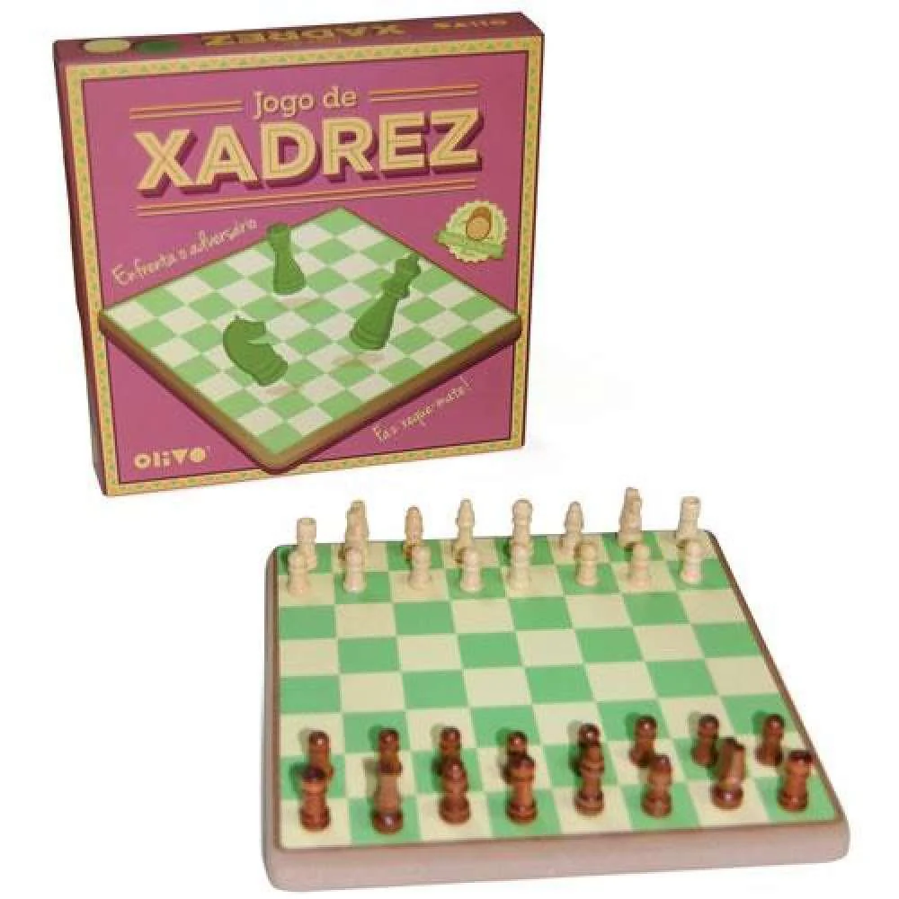Jogo Xadrez em Madeira - Image 2