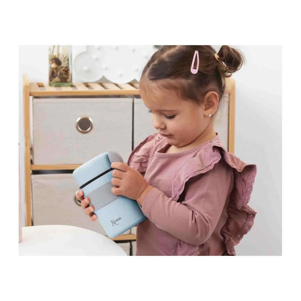 Termo para Sólidos em Inox com Colher Kiokids Azul - Image 4