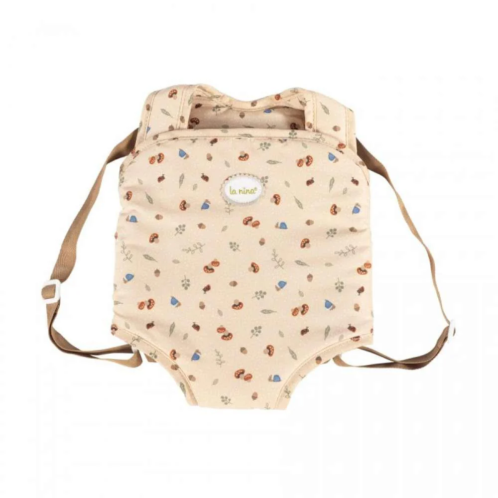 Mochila Porta Bebés La Nina para Boneca Alex