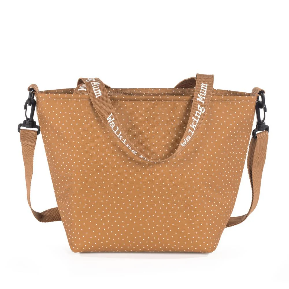 Lancheira Térmica XL Walking Mum Polka Dot Poppy Cinnamon - Image 5