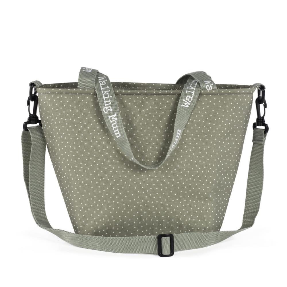 Lancheira Térmica XL Walking Mum Polka Dot Poppy Moss - Image 6