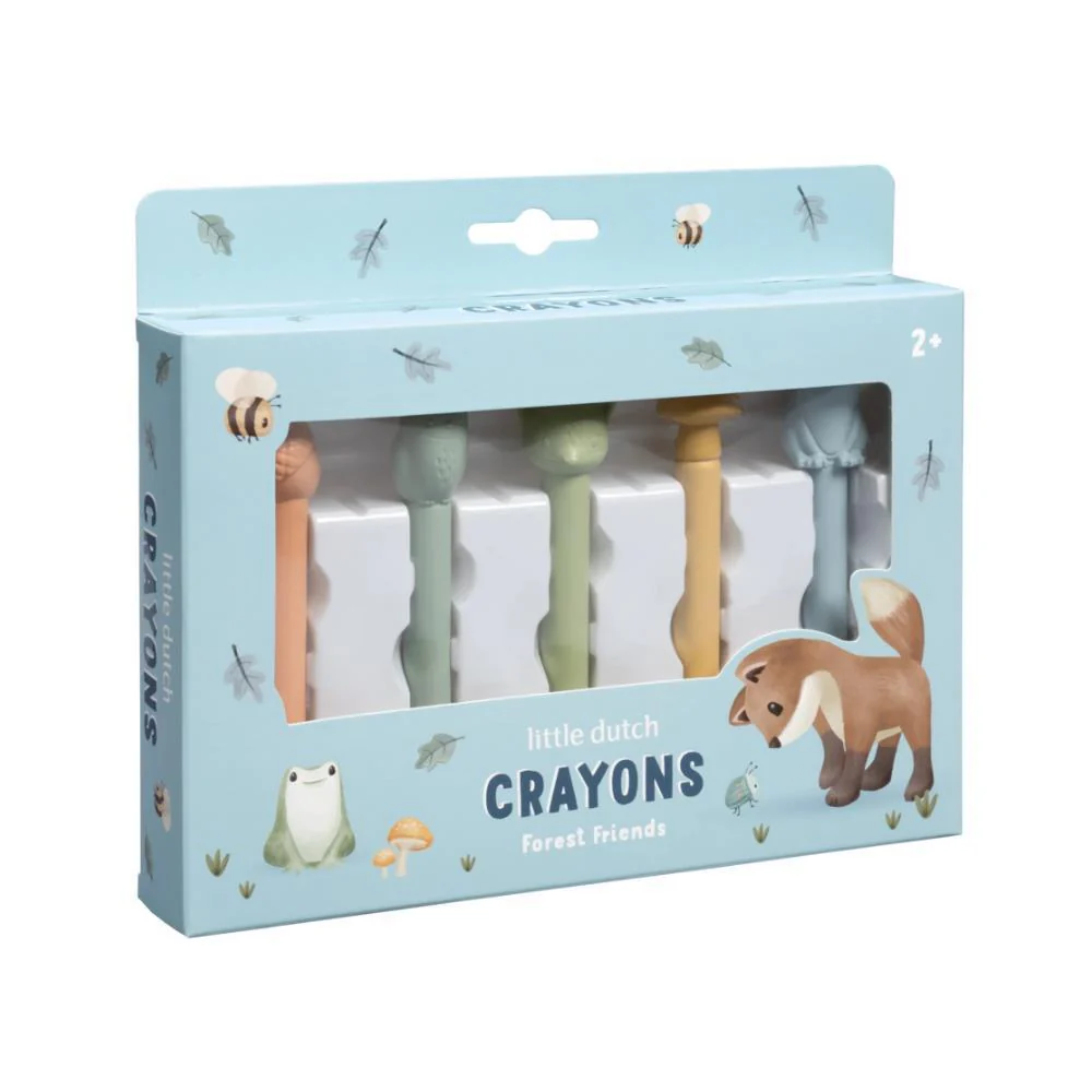Lápis de Cera Little Dutch Forest Friends
