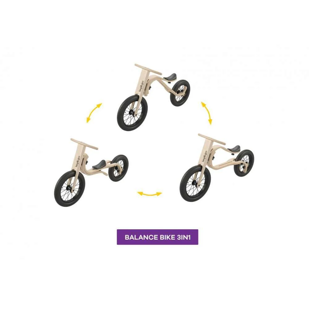 Bicicleta de Equilíbrio Evolutiva 3em1 - Image 3