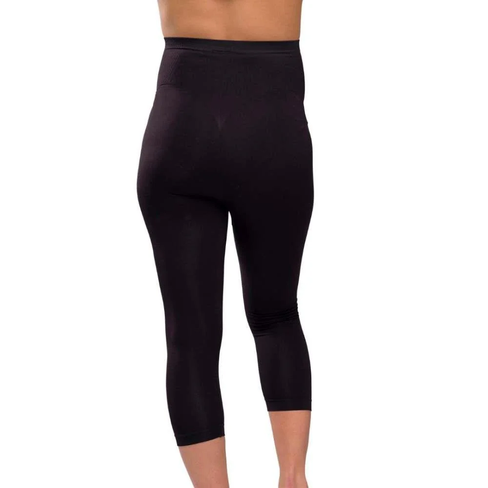 Leggins 3/4 de Suporte de Gravidez Carriwell Preto M - Image 4