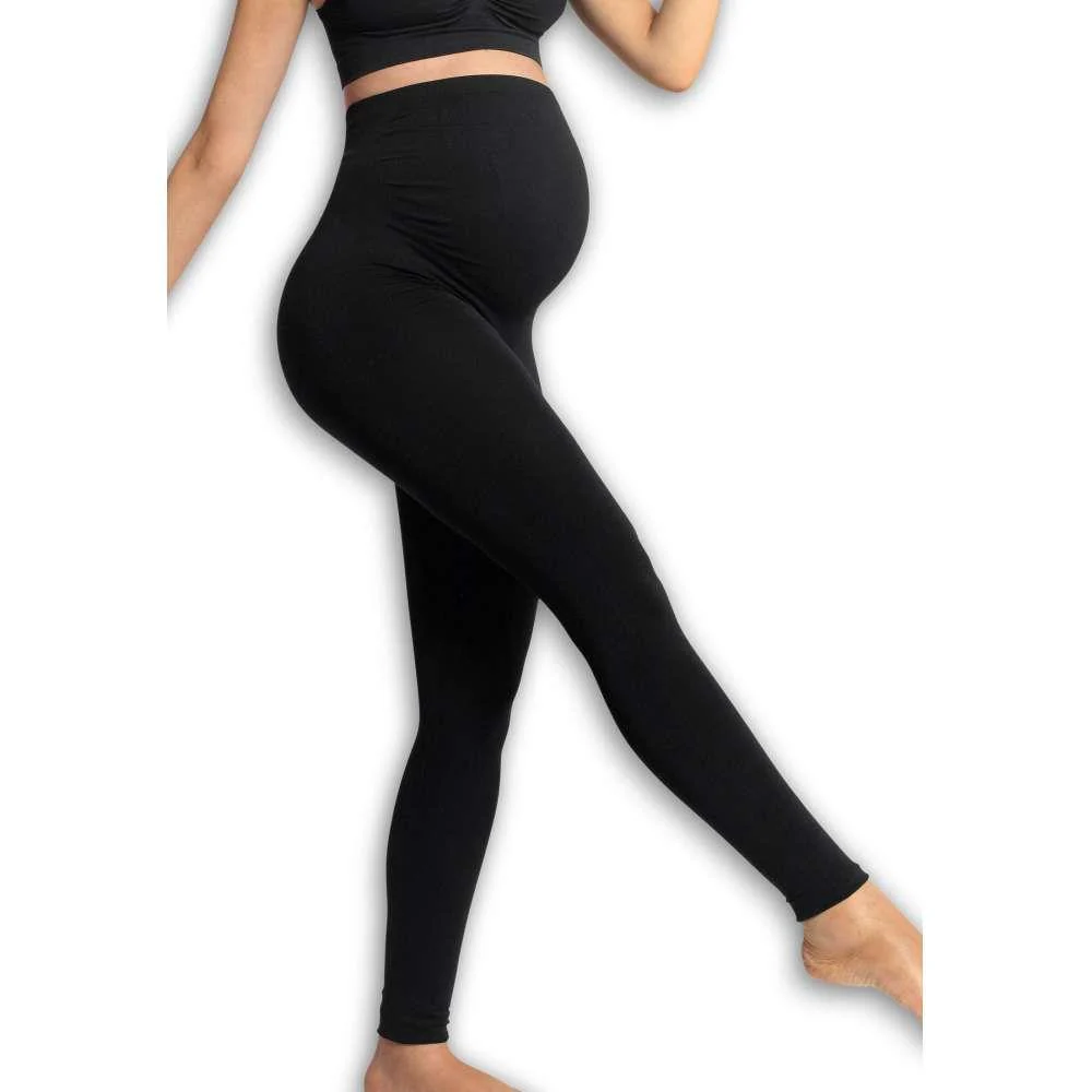 Leggins de Suporte de Gravidez Carriwell Preto L - Image 3