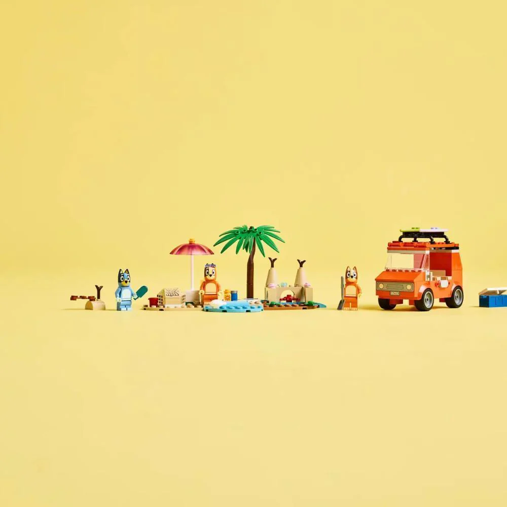 Lego Bluey Viagem de Carro à Praia com a Família 133 Peças - Image 7
