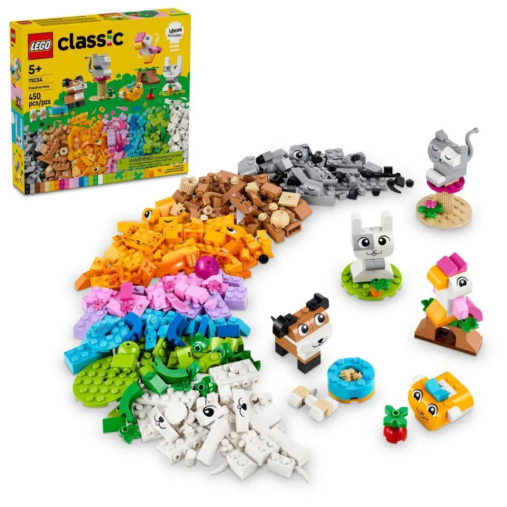 Lego Classic Animais de Estimação Criativos 450 Peças - Image 2