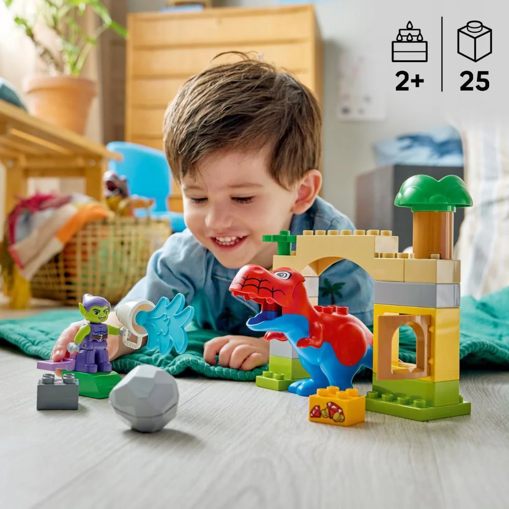 Lego Duplo Dinossauro Spidey-Rex Contra Green Goblin 25 Peças - Image 3